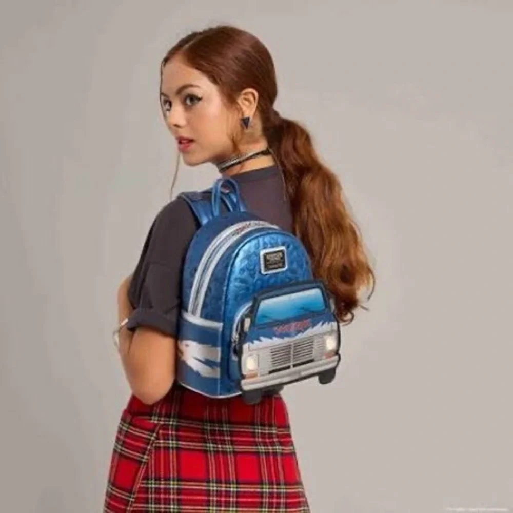 NWT Loungefly Stranger Things 5 Exclusive Light Up Van Mini Backpack WSQK